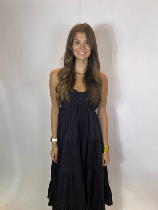 Black Bow Maxi