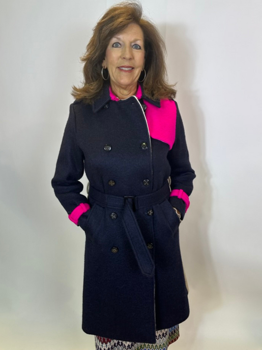 Navy Cat Jacket
