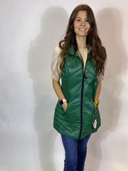 Long Puffer Vest