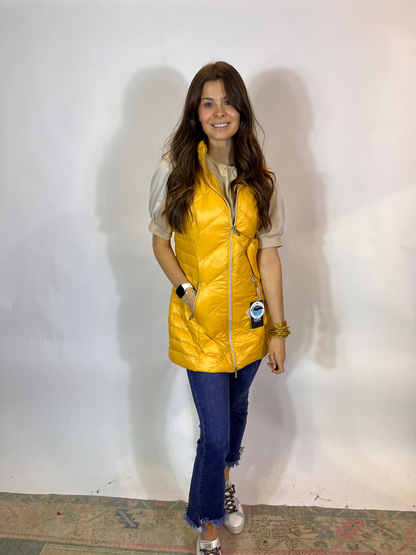 Long Puffer Vest