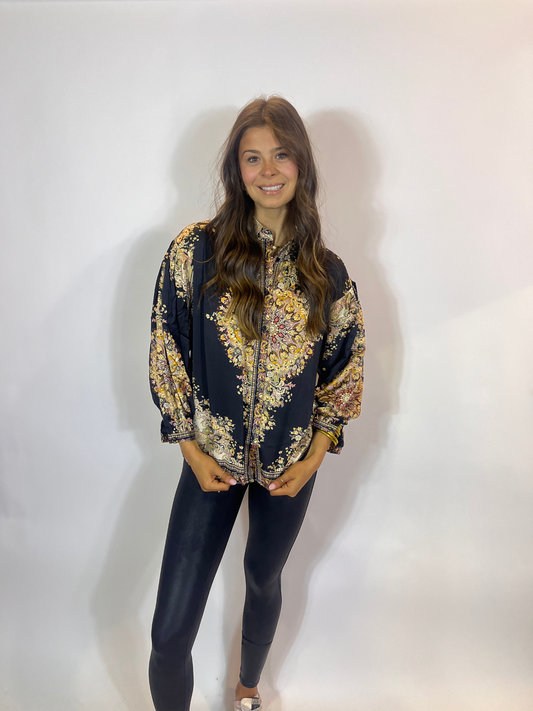 Black Pierra Top