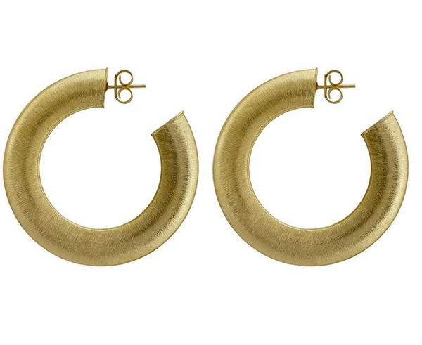 Sheila Fajl Irene Hoop Earrings in Gold