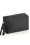 Ezra Small Cosmetic Pouch In Black