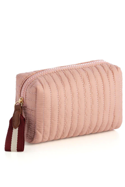 Ezra Small Cosmetic Pouch in Pink